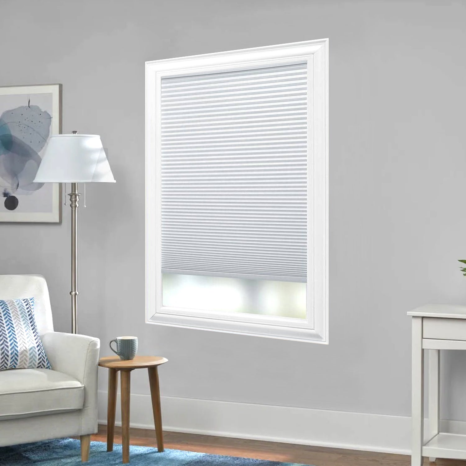 Custom Light-Filtering Cellular Shades 72 In. Long -  Energy-Efficient Honeycomb Blinds for Windows, Privacy & UV Protection - Blinds Emporium Of GA
