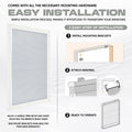 Custom Blackout Cellular Shades - 72 In. Long - Energy-Efficient Honeycomb Shade for Complete Light Blockage, Privacy & Insulation - Blinds Emporium Of GA